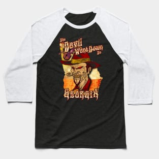 Devil Went Down To Georgia Baseball T-Shirt